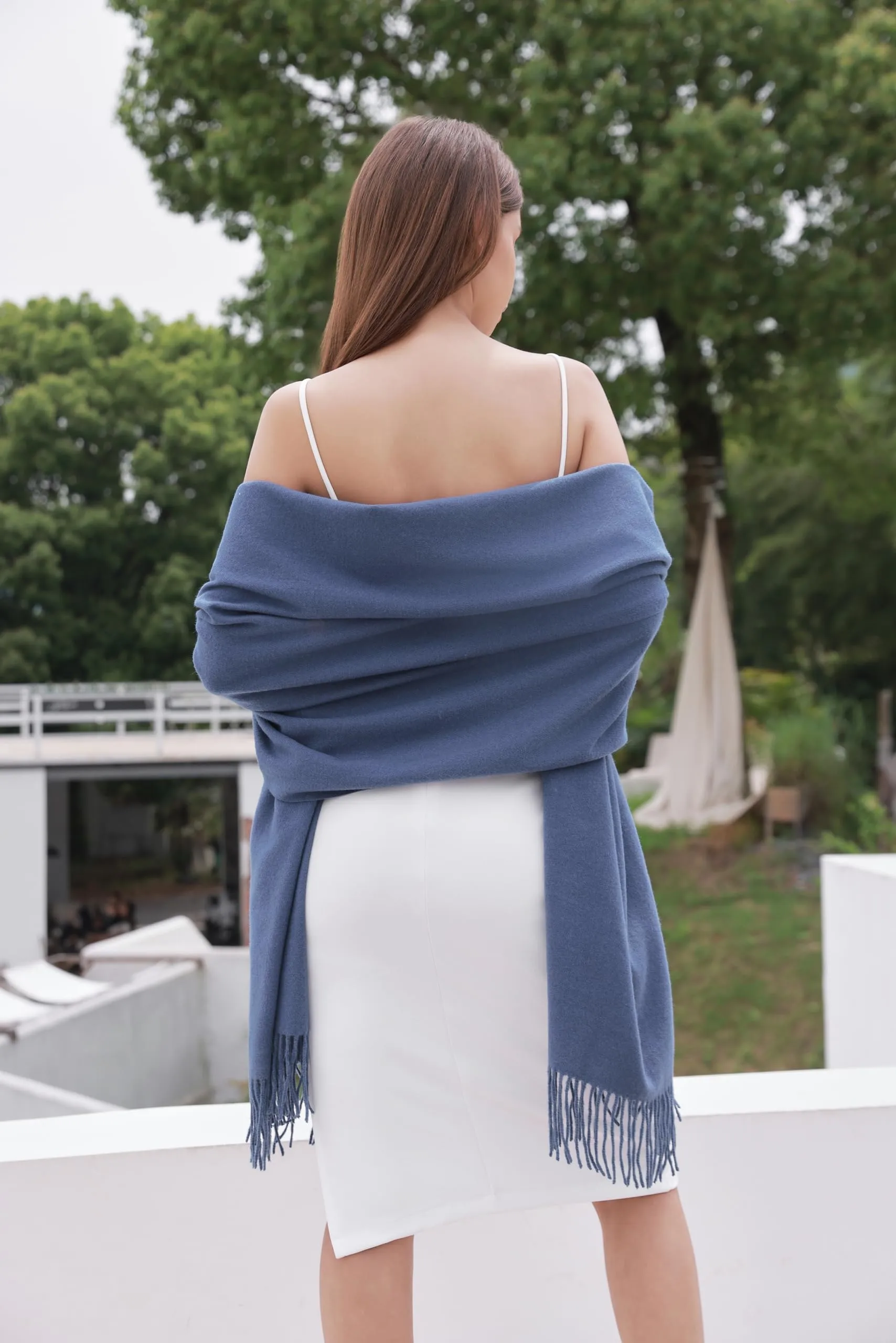 Scarf stole festive for evening dress pashmina scarves shawls