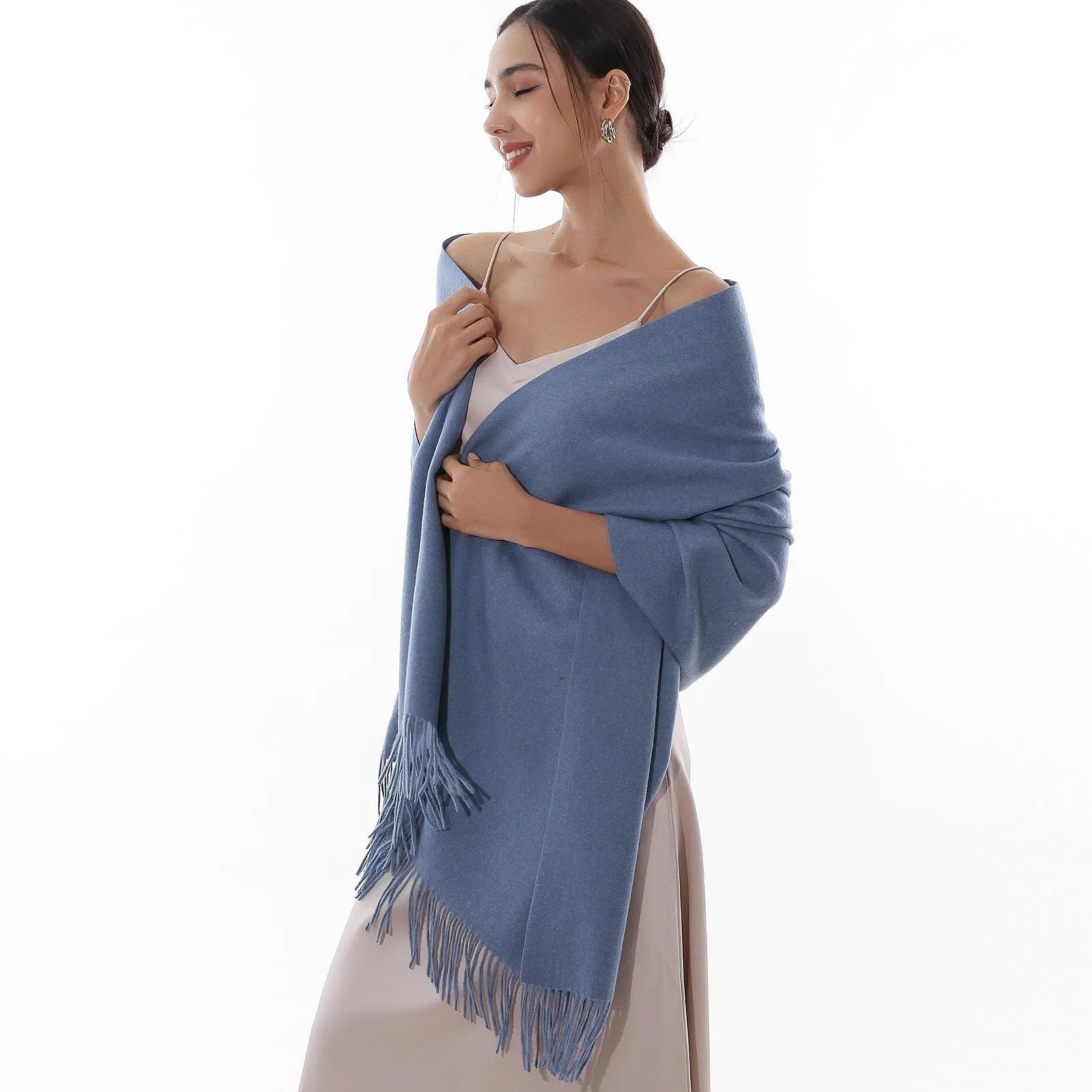 Scarf stole festive for evening dress pashmina scarves shawls