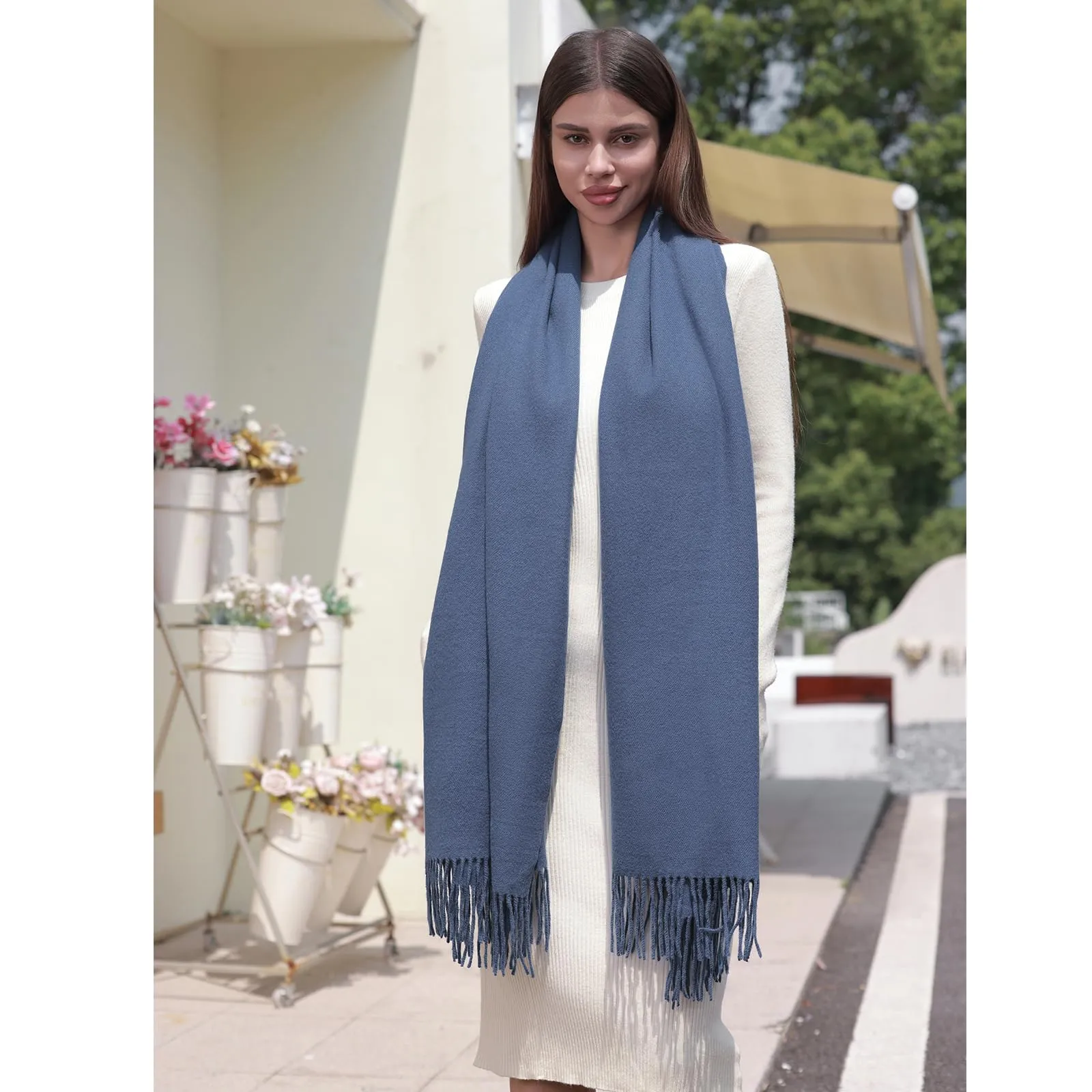 Scarf stole festive for evening dress pashmina scarves shawls