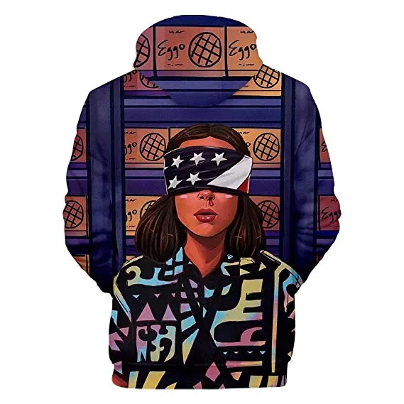Stranger Things Hoodie Sweatshirt Short Sleeve Cotton T-Shirt Hat for Unisex