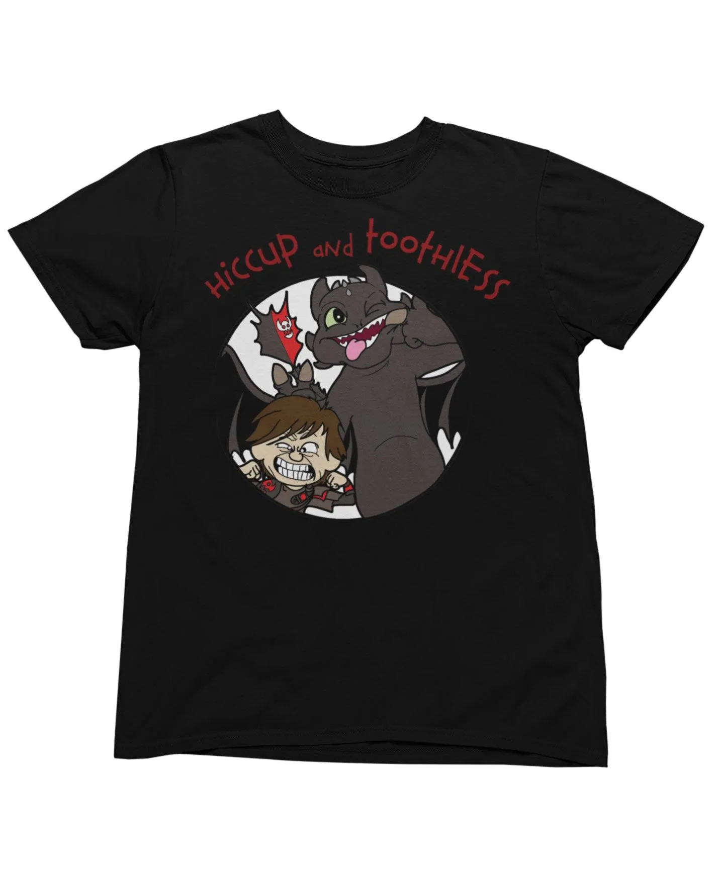 Top Notchy Hiccup and Toothless T-Shirt