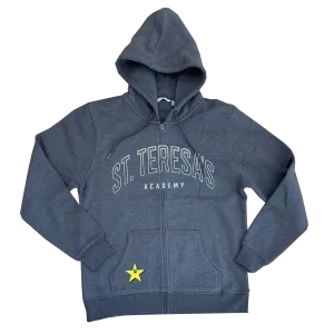Twinks Pocket Full Zip Charcoal
