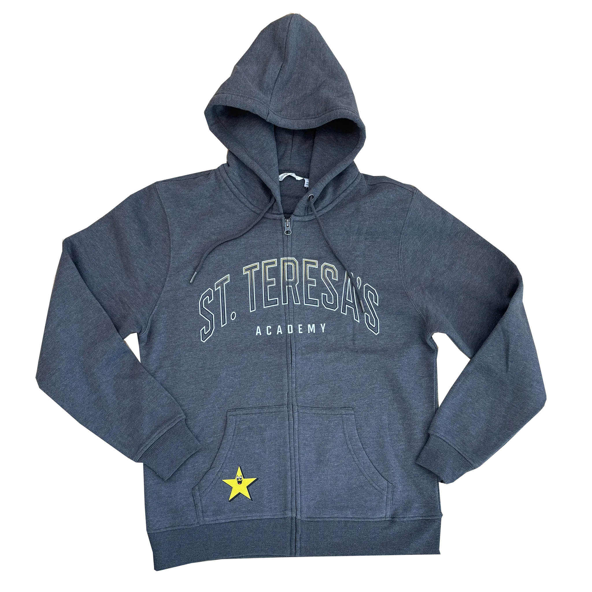 Twinks Pocket Full Zip Charcoal