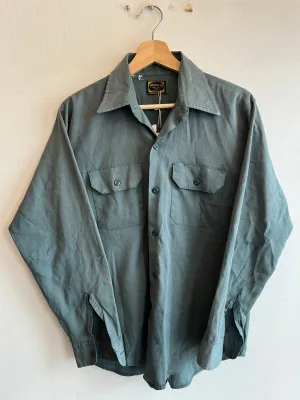 Vintage 1960s Washington DeeCee Button-Up Work Shirt