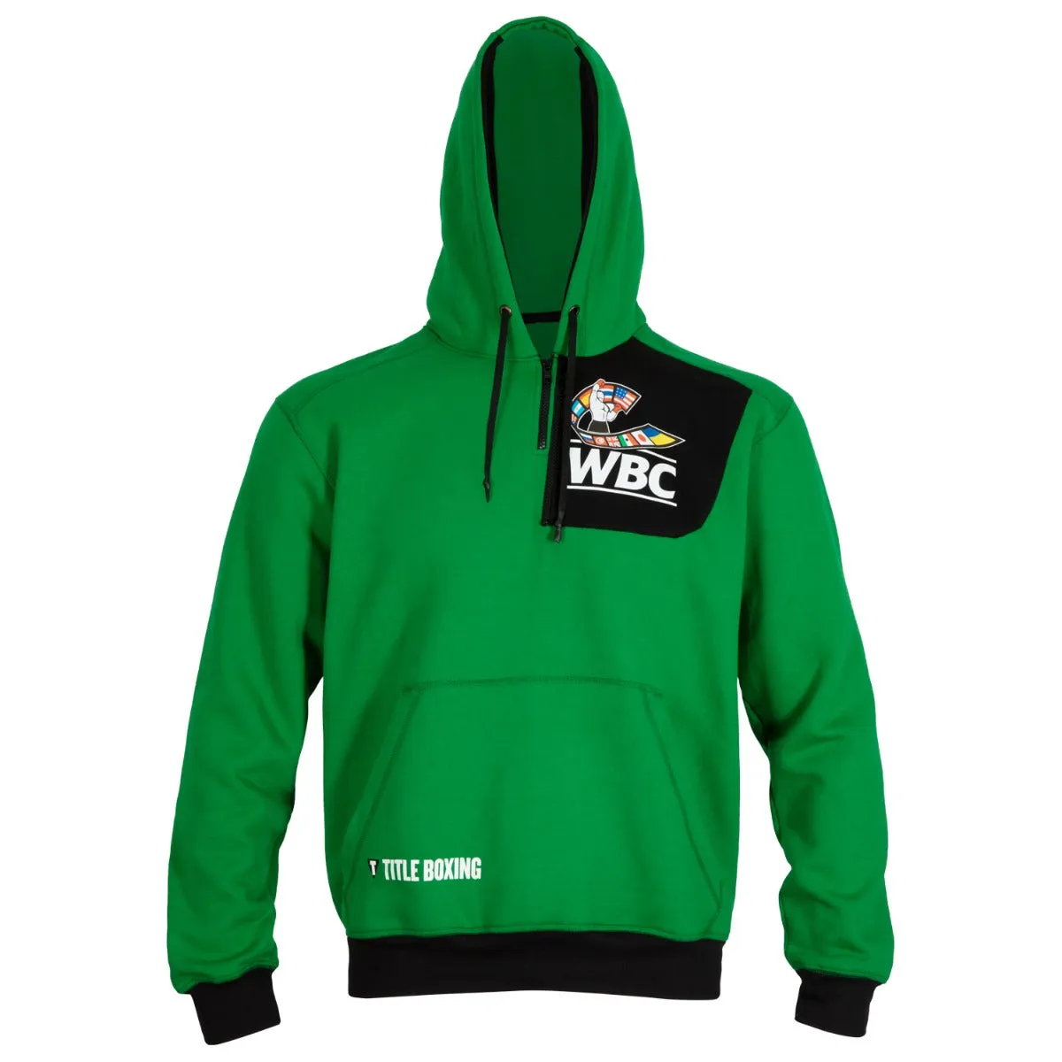 WBC by TITLE Boxing Quarter Zip Hooded Sweatshirt
