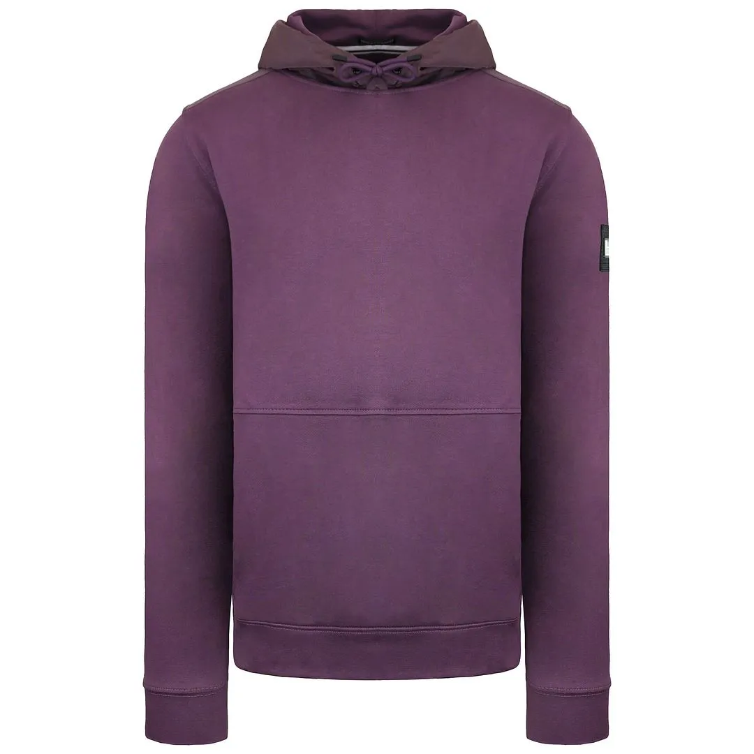 Weekend Offender El Caminito Mens Dark Grape Hoodie