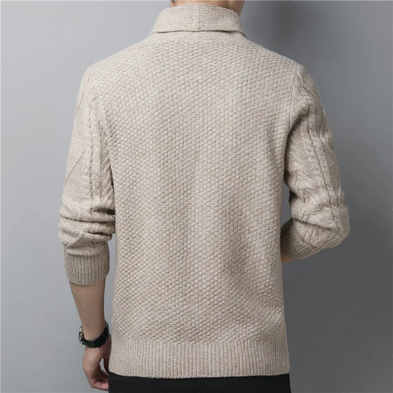West Louis Brand Winter Thick Warm Sweater