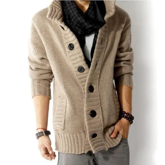 West Louis Single Breasted Sweater