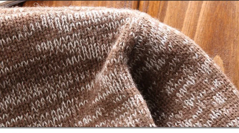 West Louis Turtle Neck Thick Acrylic Sweater