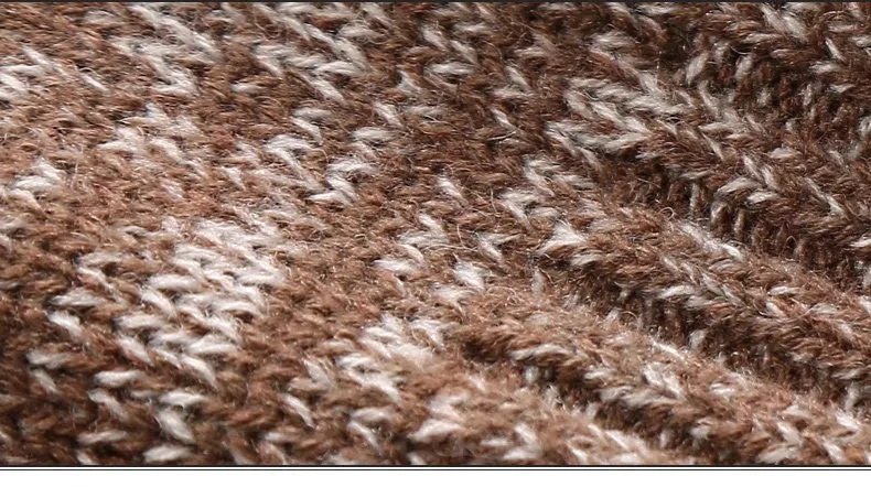 West Louis Turtle Neck Thick Acrylic Sweater
