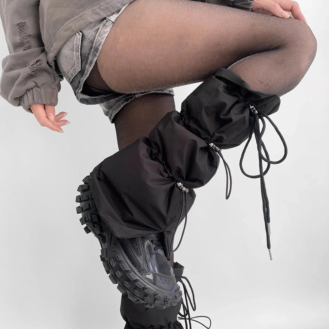 Winter Windproof Down Cotton Leg Warmers  Ultimate Cold-Weather Protection
