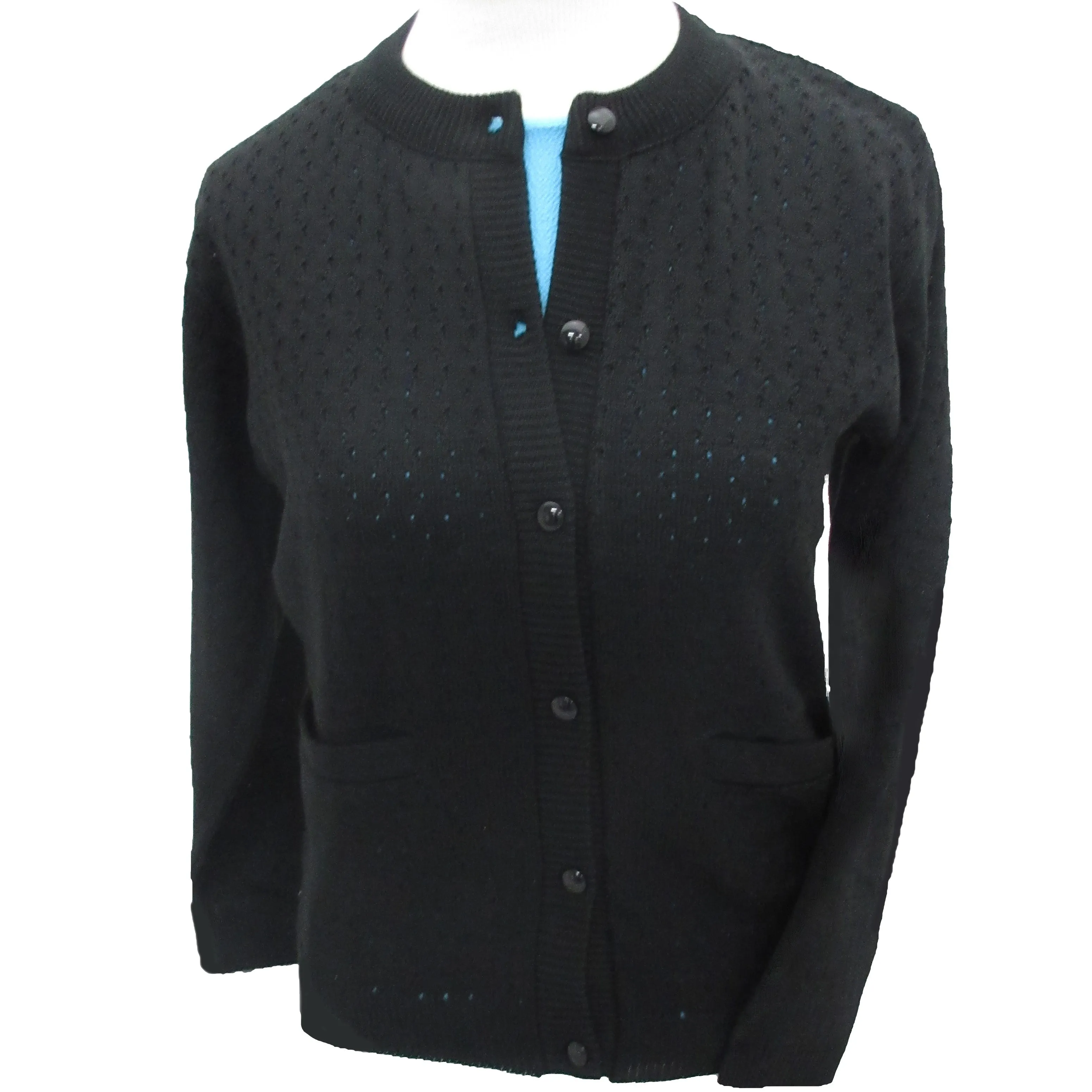 Women's 2 Pocket Cardigan Sweater TC-10