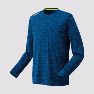 [Yonex 30046EX Long Sleeve Blue Shirt]