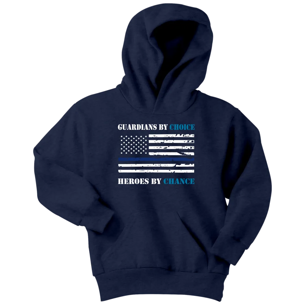 Youth "Guardians by choice, Heroes by chance" Hoodie - Kids