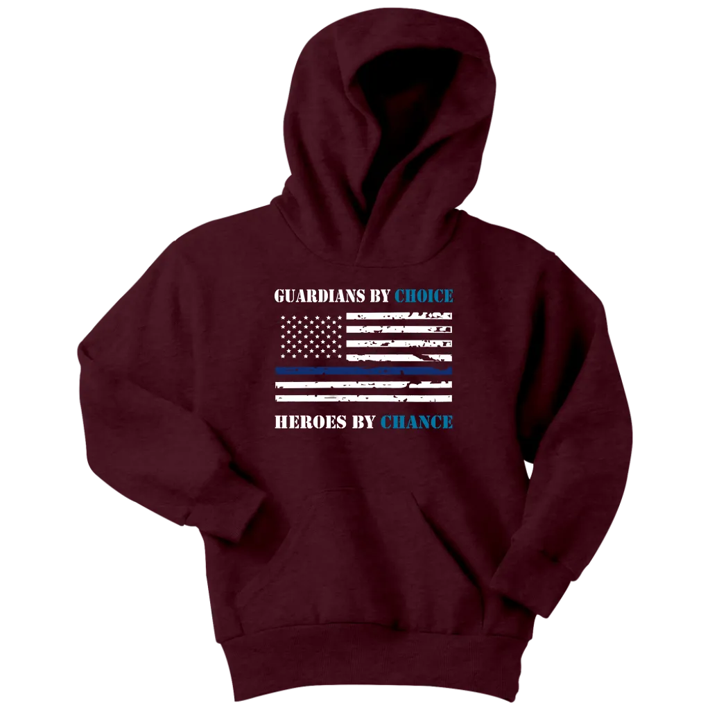 Youth "Guardians by choice, Heroes by chance" Hoodie - Kids