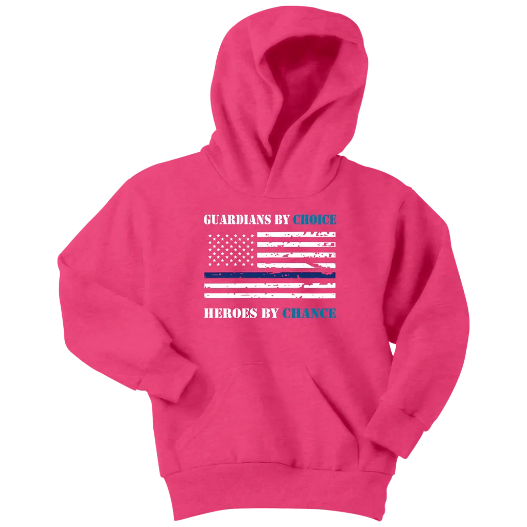Youth "Guardians by choice, Heroes by chance" Hoodie - Kids