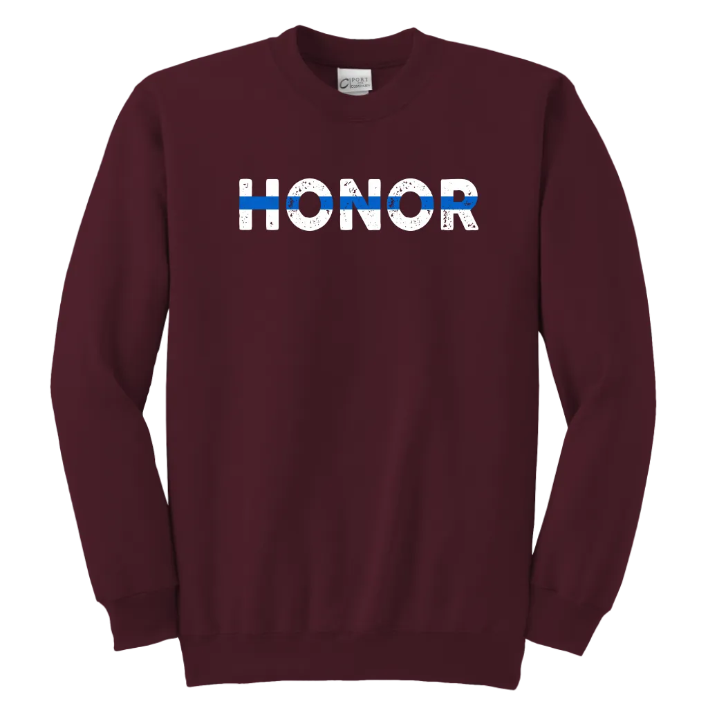Youth "Honor" Sweatshirts - Kids