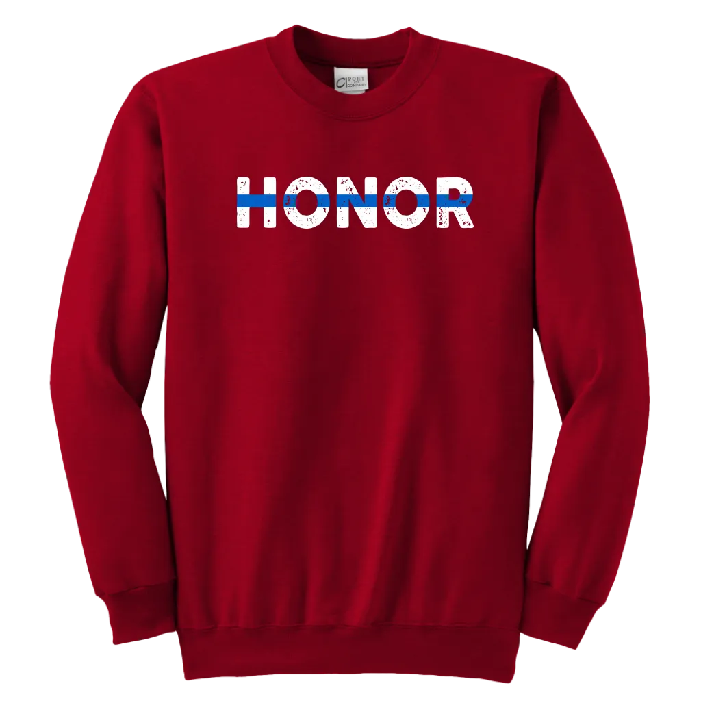 Youth "Honor" Sweatshirts - Kids